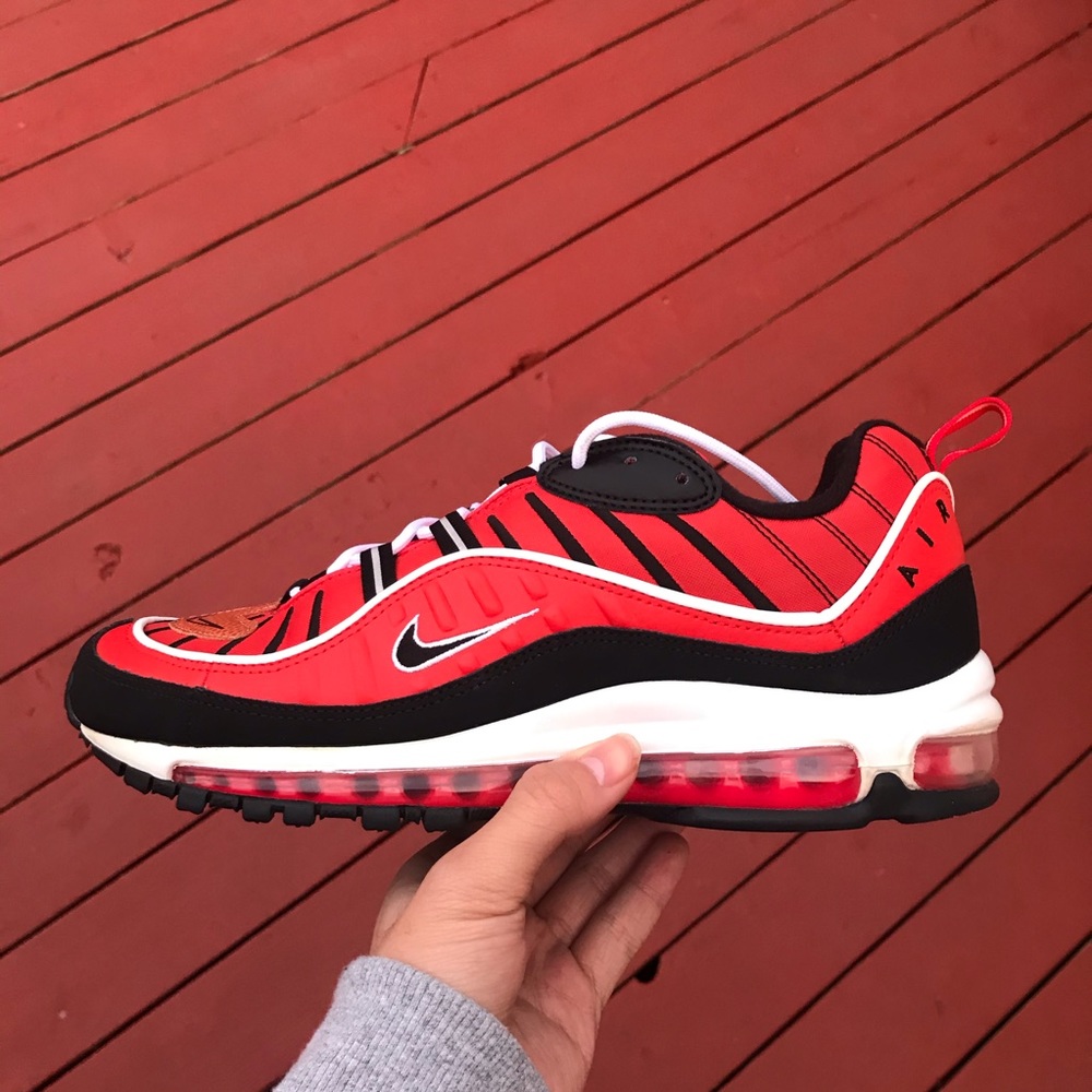 Nike Air Max 98 Habanero Red